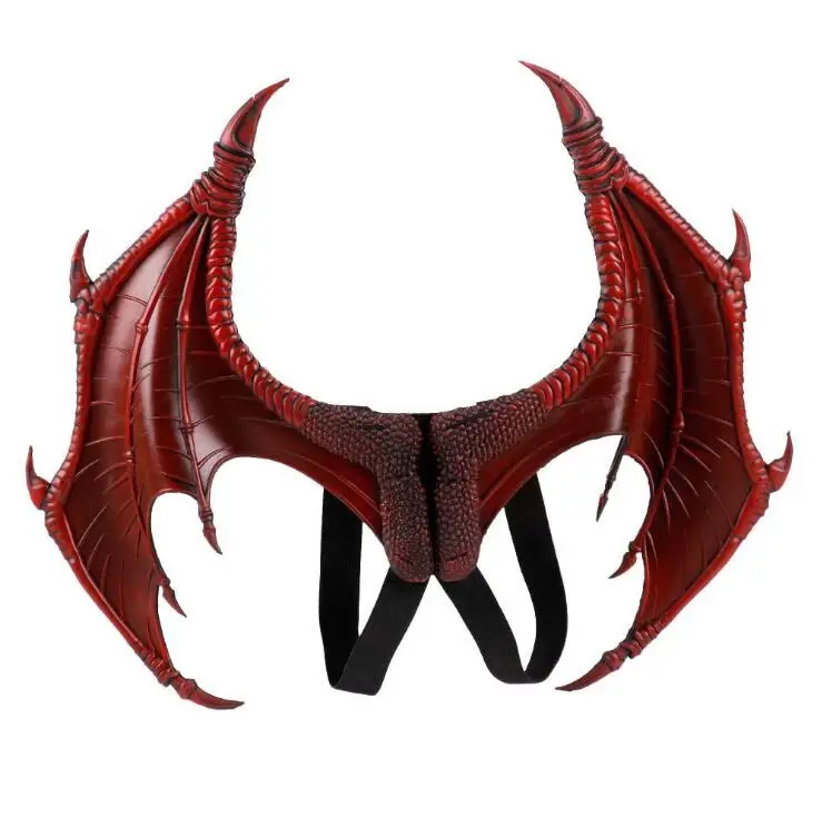 halloween costume Dragon Wings Props Cosplay Wings three color Wing Halloween 2021 Mardi Gras Demon Costume Cosplay Accessory