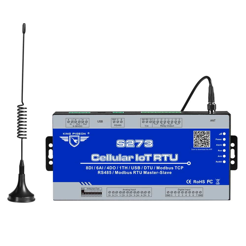 S275 Cellular Modbus RTU IoT Gateway