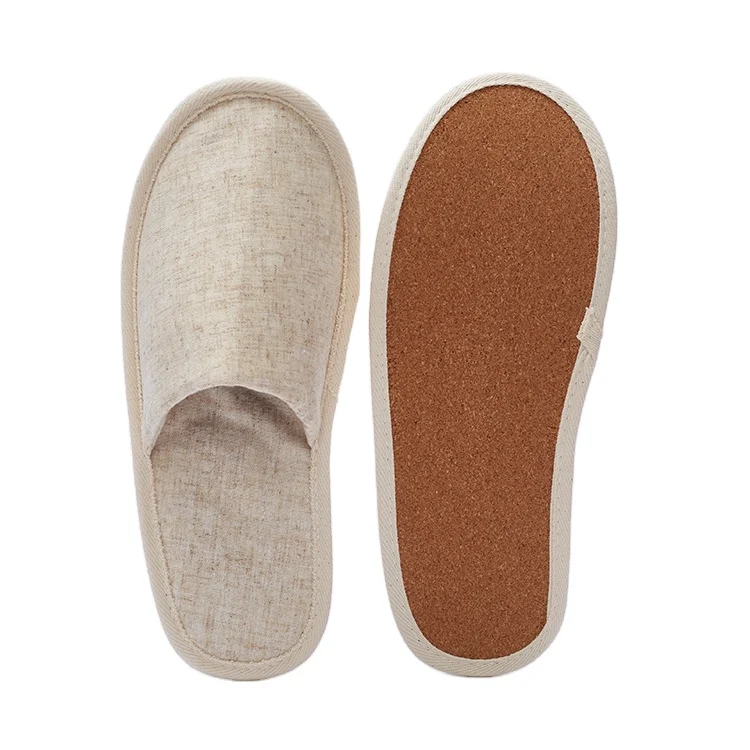 New design nice-looking biodegradable eco friendly hotel slippers soft comfortable hotel spa slippers