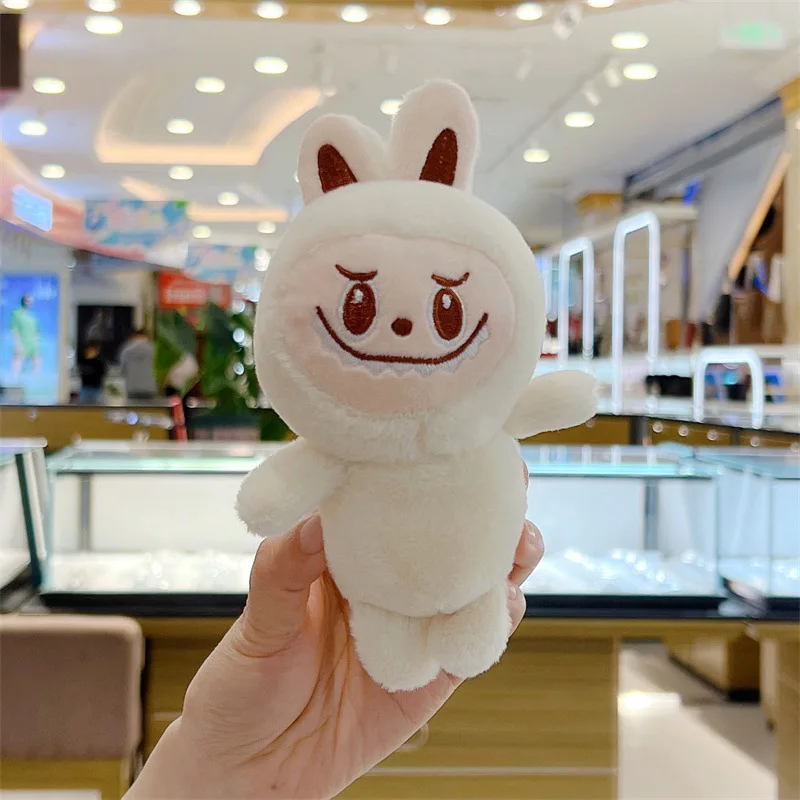 Labubu Doll Keychain The Monsters Foreveraniem Action Movable First Third Generation Joint Kawaii Labubu Stuffed Toys Gifts