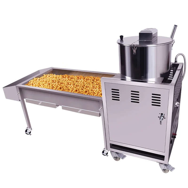 Small Integrated Spherical Popcorn Puffing Machine Hand Electric Popping Corn Bud Popping Corn Machine