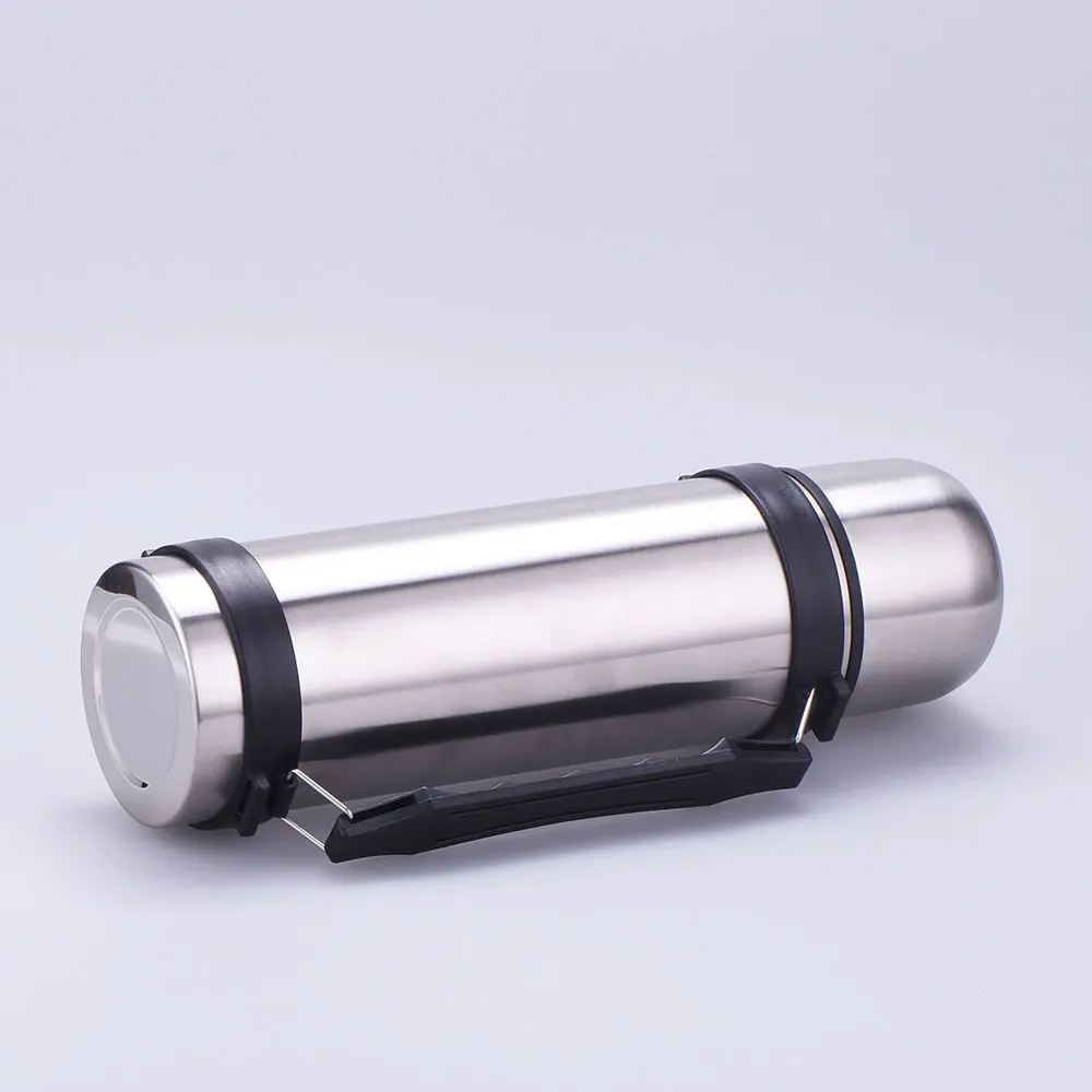 Custom Logo Vacuum Insulated Travel Thermos Private Label Stainless Steel Travel Thermos with Handle CC0024-1200