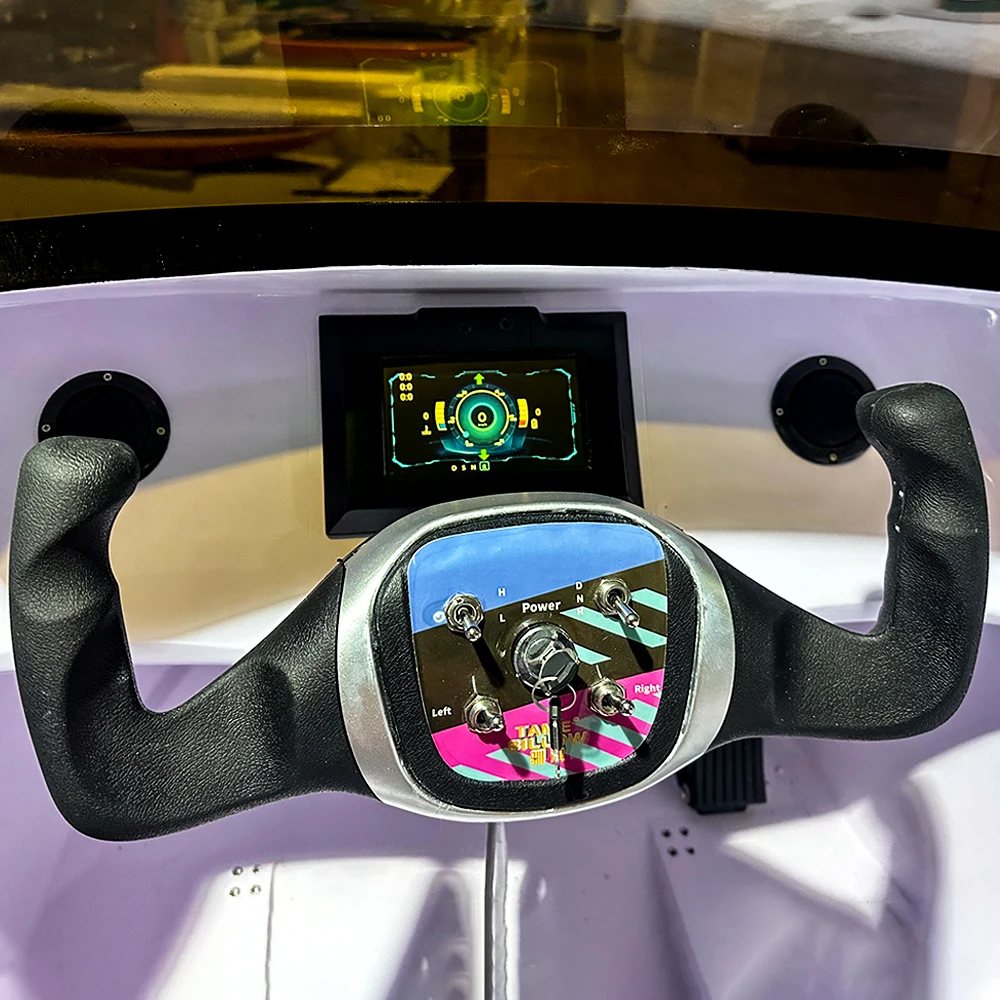 Tame Billow Electric Boat 15KW/30KW Motors Aqua Boats Mini Karting Boats For Adults and family