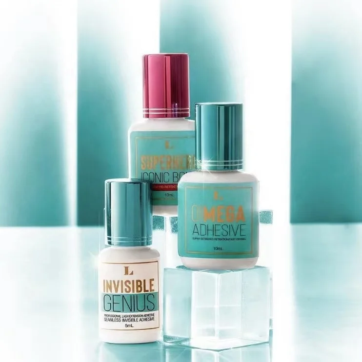 Lash Glue Customized Private Label Vegan 5ml Bottle Waterproof False Extension Glue Free Latex Eyelash Glue