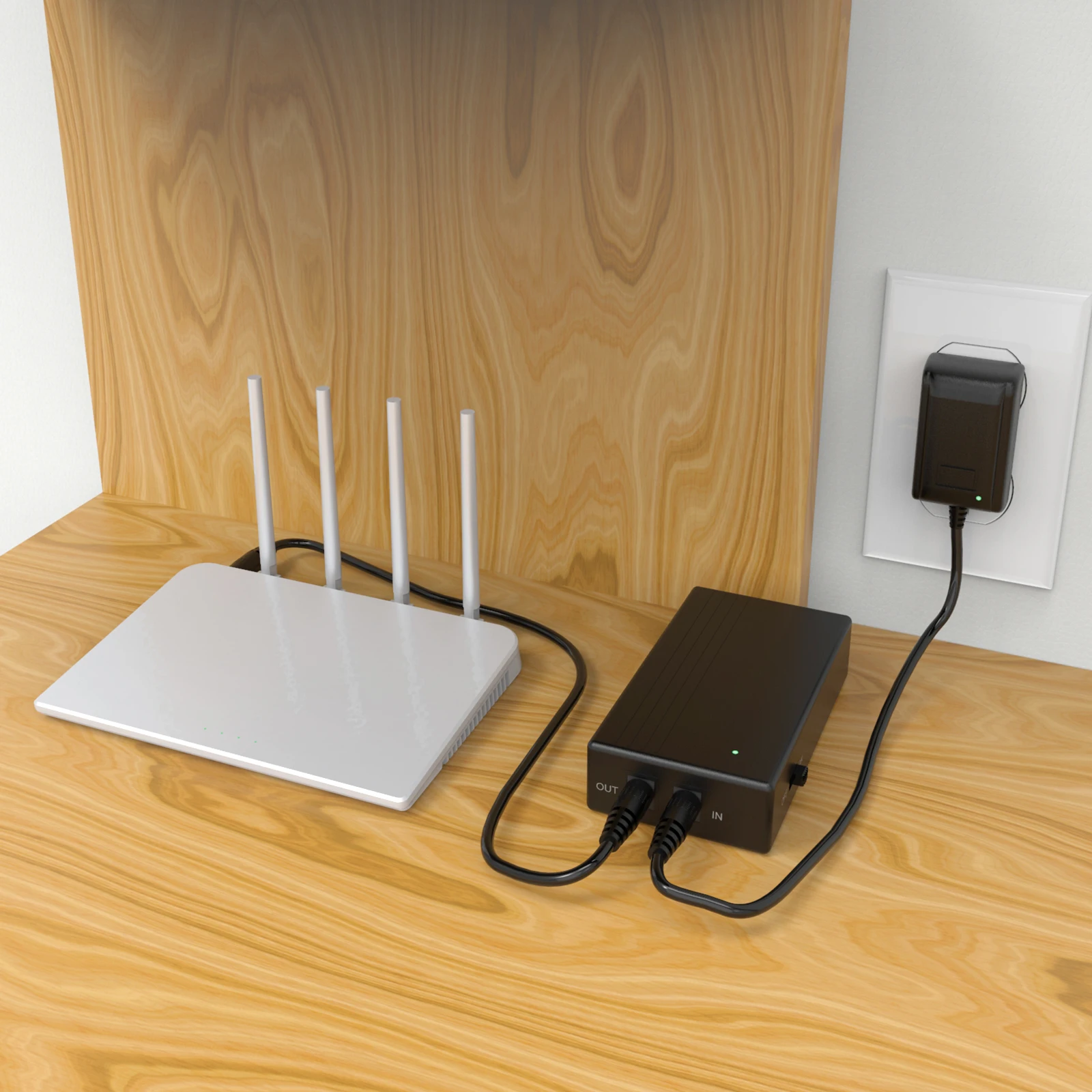 Wgp DC 12 В smart mini ups один выход для Wi-Fi маршрутизатор без разбивания