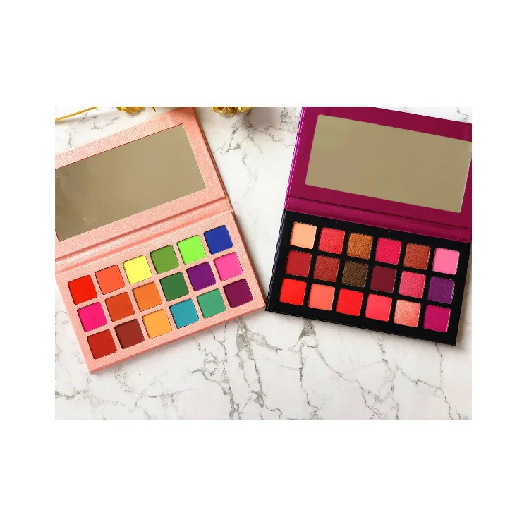 
Changeable Nude Eye Shadow Beauty Palette Makeup Kit 18 Colors Matte Shimmer Glitter Powder Eyeshadow 