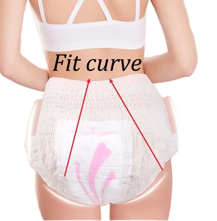 Super Cheap Ultra-Thin Cotton Adult Diaper Super Absorbent Maternity Product for Russia Market