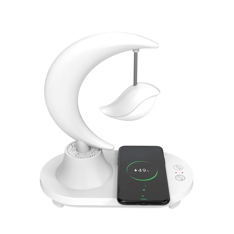 Baby Sound Machine White Noise Machine for Sleeping Baby Kids Adults Portable Adjustable 5 Color Night Light USB Bluetooth lamp