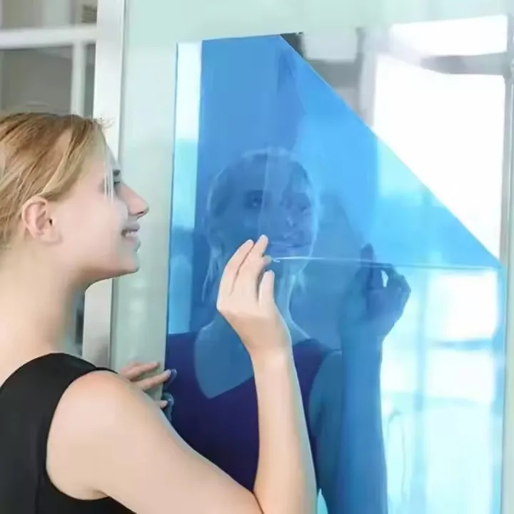 Modern Design Square 3D PVC Mirror Wall Stickers Non-Glass Safety Adhesive Home Decor