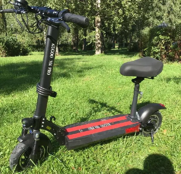 Электрический скутер KUGOO M4 Pro 600w оптовая продажа с сидением для взрослых e Европейский склад приложение электрического