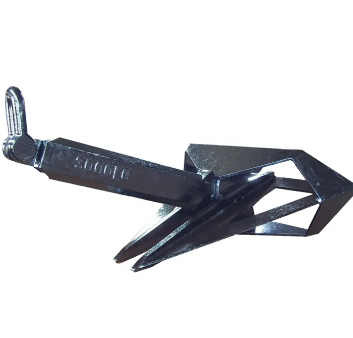 High Strength Welded Marine Delta Flipper Anchor For Vessel