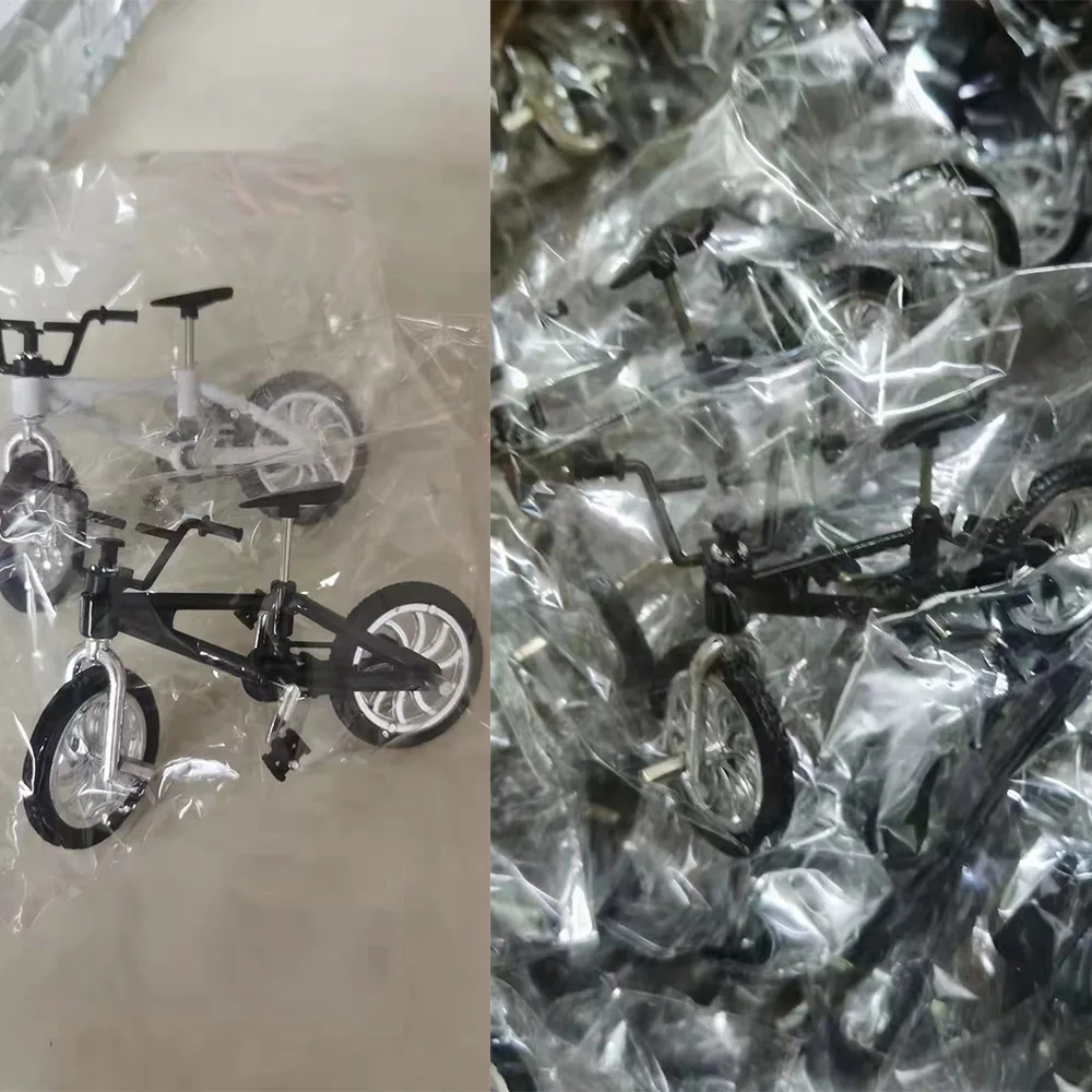 Wholesale cheap alloy material mountain bike mini model finger bmx bike toys Creative Game Toy