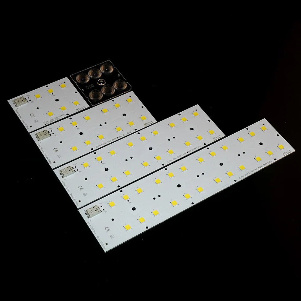 High bright 5000k color temperature street lamp led panel light module aluminum pcb