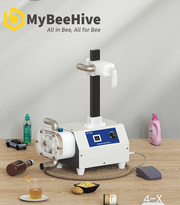 Оборудование для пчеловодства 4-х мини-машина наполнения жидкого меда