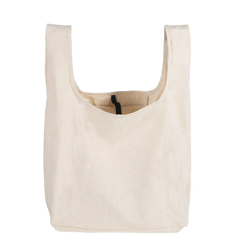 100% Cotton Shopping Custom Printed Logo Waxed Beach Canvas Tote Bag recycled small canvas bag