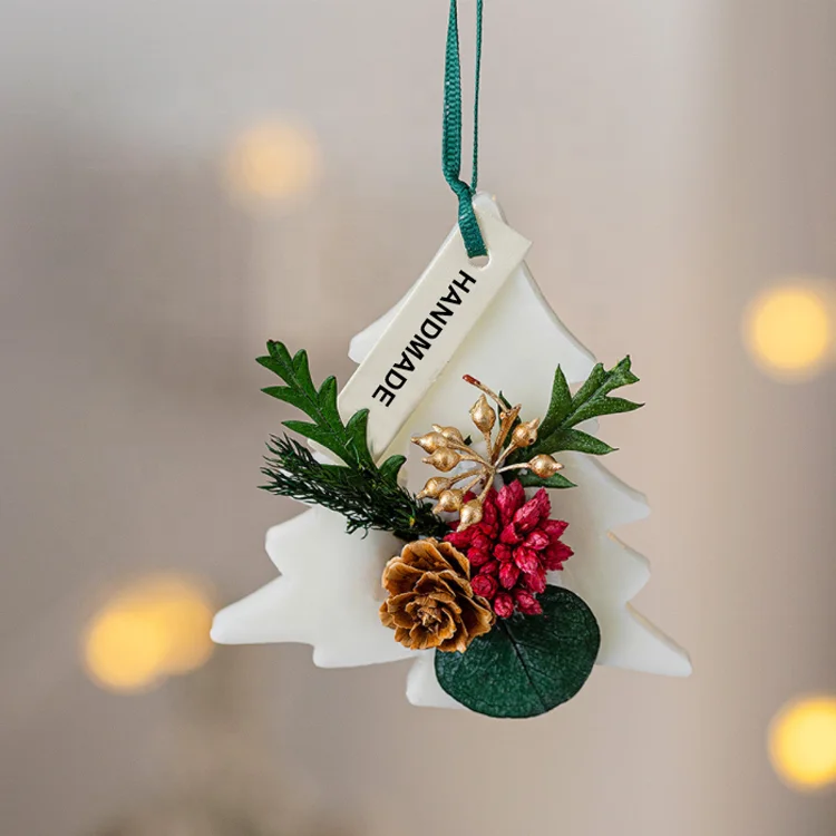 New Design Home Decor Custom Dried Flowers Wardrobe Deodorant 3 Pack Scented Wax Tablets Set