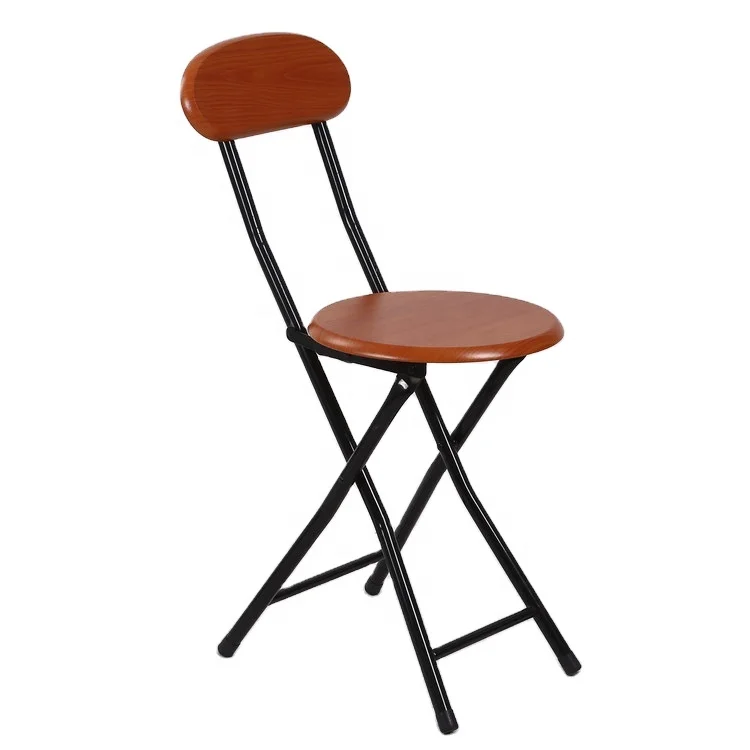 wholesale cheap metal folding portable small stool chair