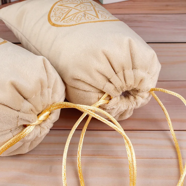 Large velvet bags wholesale jewelry velvet drawstring pouches tarot card bag