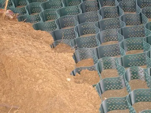  Геоячейка HDPE для защиты склонов в