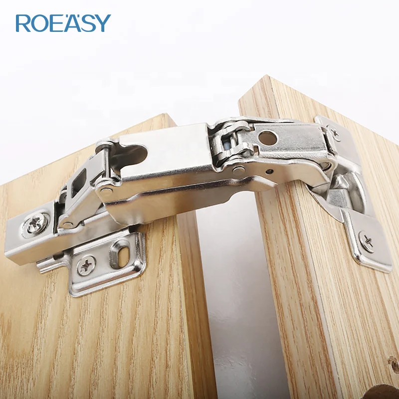  Мягкая закрывающаяся угловая петля ROEASY 165 градусов bisagras зажим для мебели кухонная скрытая шкафа медленно