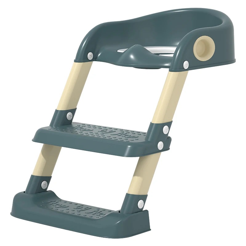 Baby Potty Training Seat Children Potty Baby Toilet Seat With Adjustable Ladder Infant Toilet Training Folding Seat