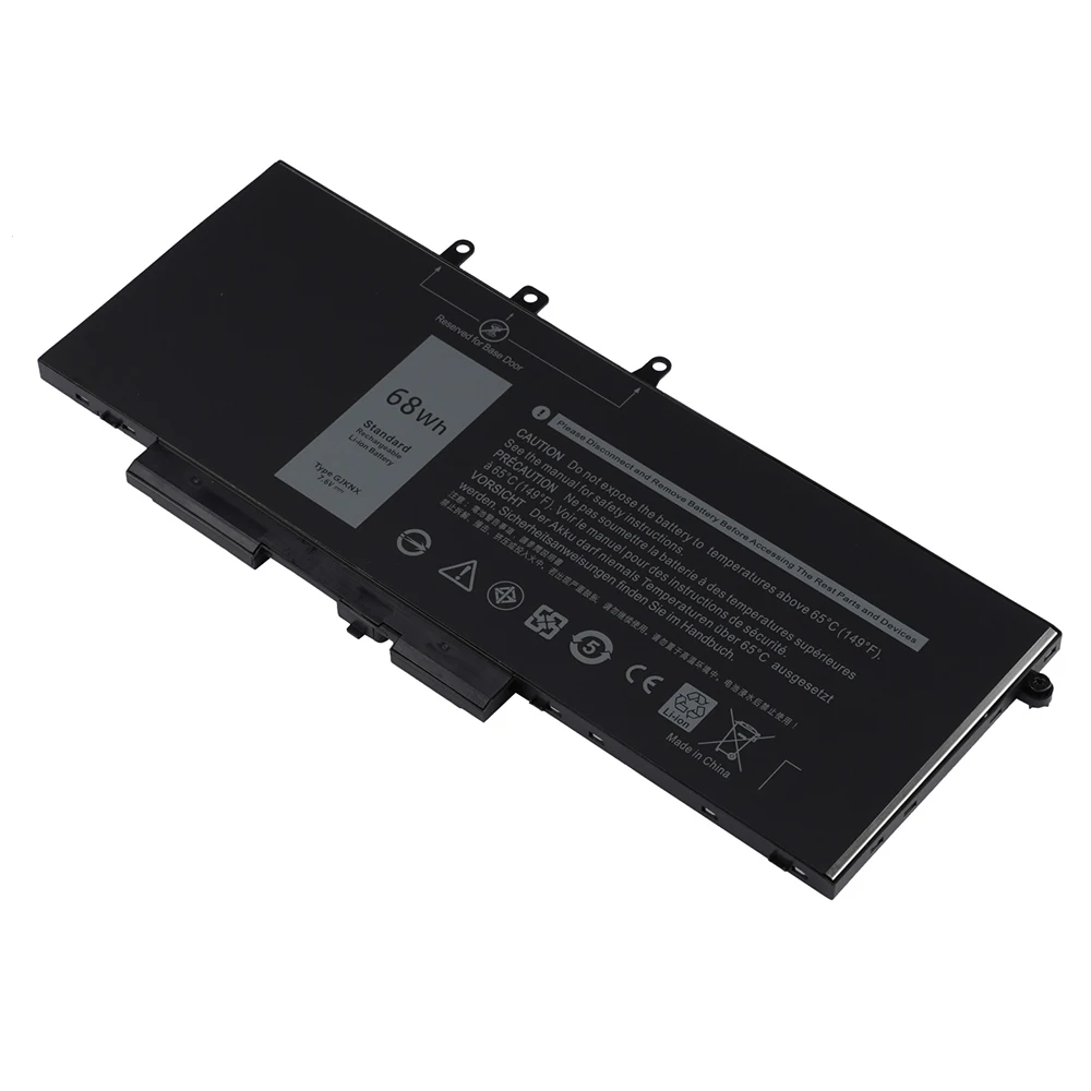 GJKNX Laptop Battery For Dell Latitude E5480 5580 5490 5590 For DELL Precision M3520 M3530 GD1JP 7.6V 68WH
