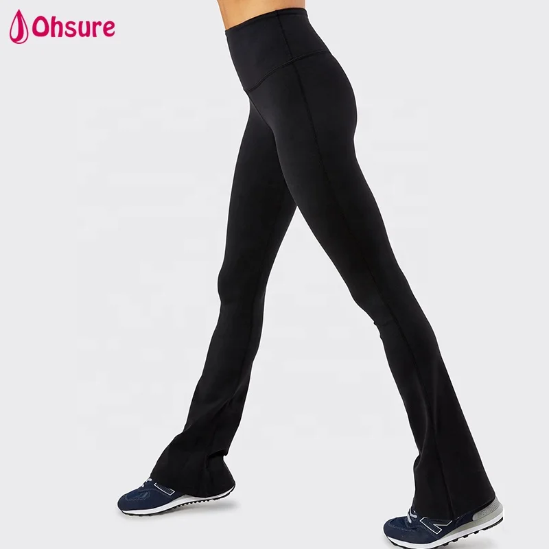 
Wide Leg Sport Pants Women High Waist Stretch Bandage Flare Pants Broad Leg Dance Yoga Pants Sport Long Trousers 