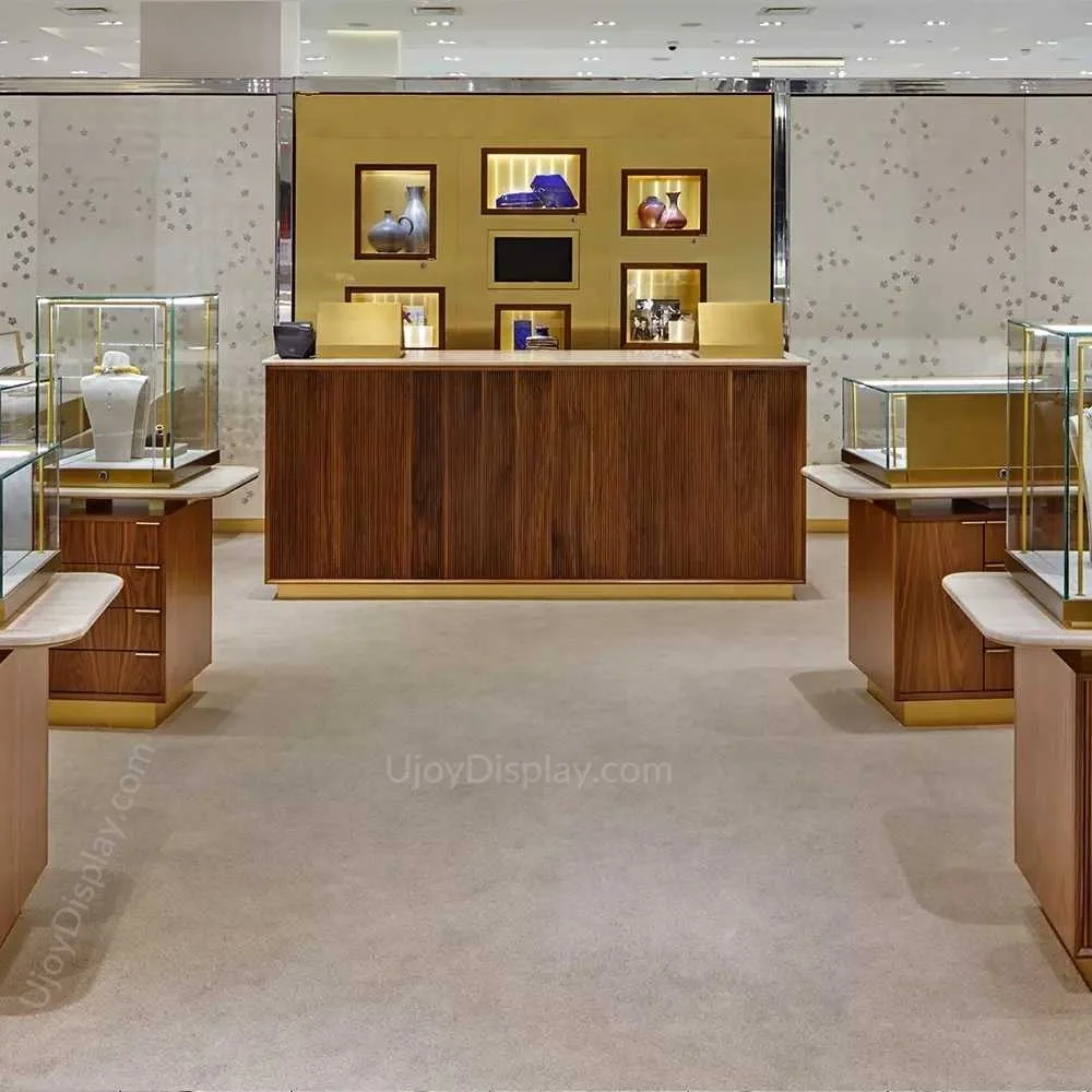 Customized jewelry showcases manufacturer