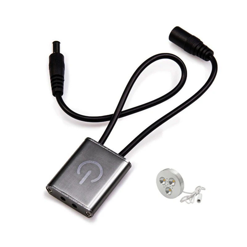 Cabinet light wardrobe lamp mirror led strip accessories mini touch dimmer switch