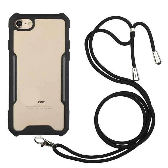 
Woven Adjustable Crossbody Strap Anti Shock Case For iPhone Case Biodegradable 