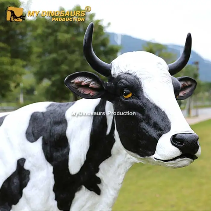 My Dino Animated Animals Resin Life Size Cows