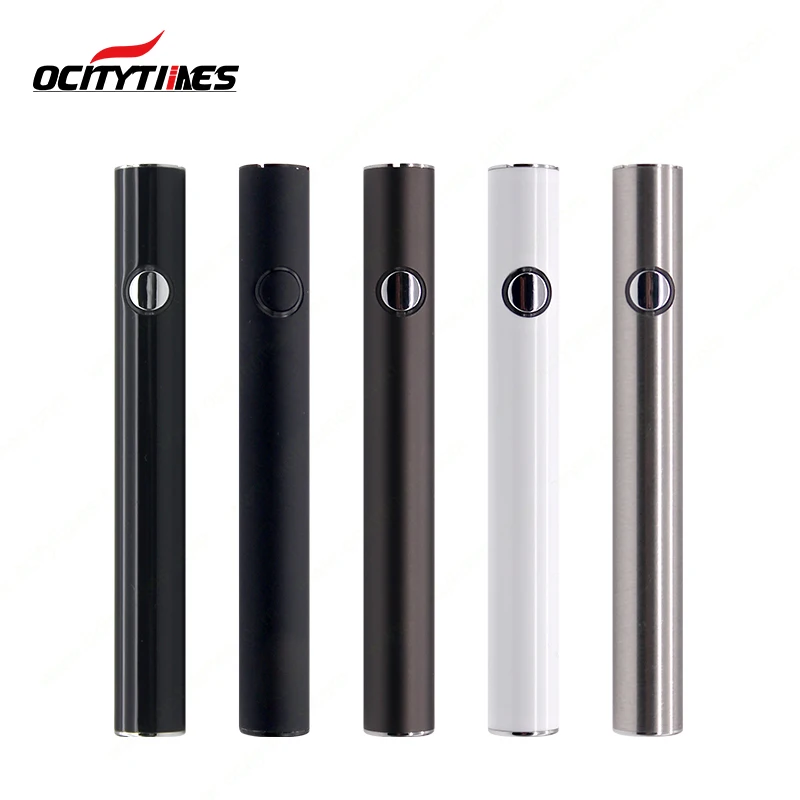 Пользовательский логотип 380mah перезаряжаемый Регулируемый Напряжение CBD Vape Pen картридж испаритель батарея