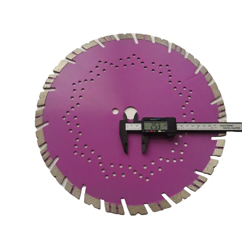 Wear-resistant 350mm marble granite concrete diamond hot-pressed sintering high-frequency welding laser welding segmented s