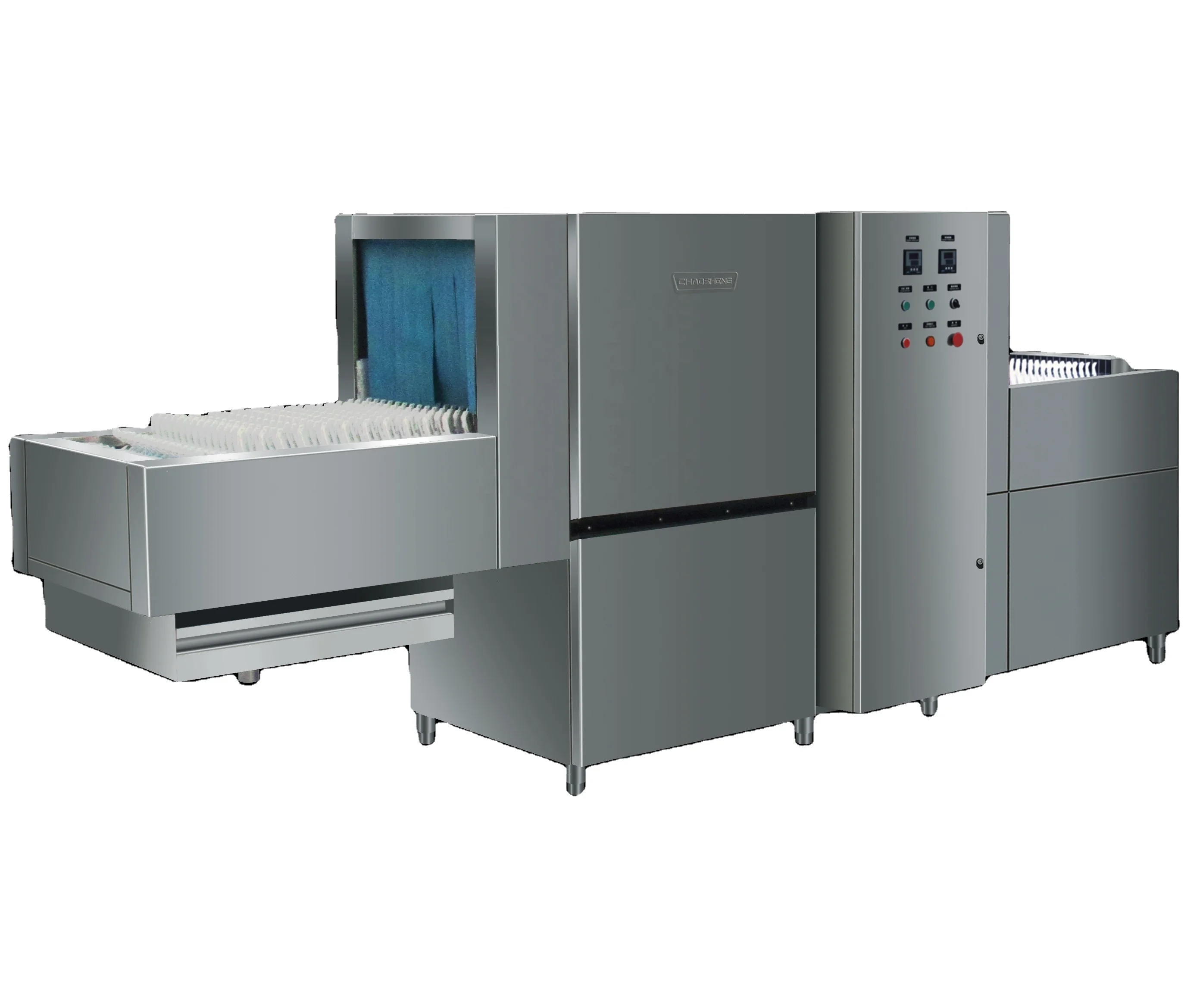 Smart Sink Dish Washer Conveyor Commercial Freestanding With Soaking System