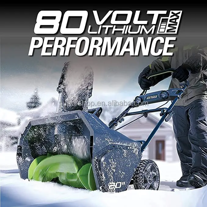 New Arrivals Hand Held Rechargeable Cordless Battery Powered Automatic Cordless Electric Snow Thrower