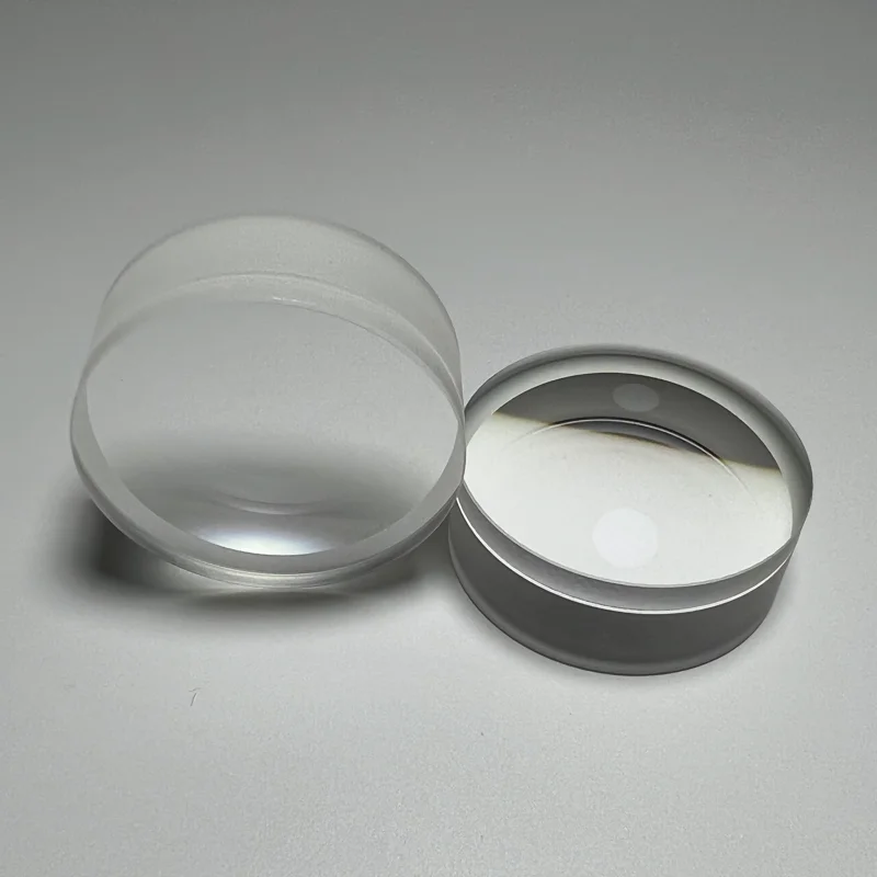 Индивидуальные объективные приклеенные ахроматические линзы оптические стеклянные с покрытием используются для объективов камеры