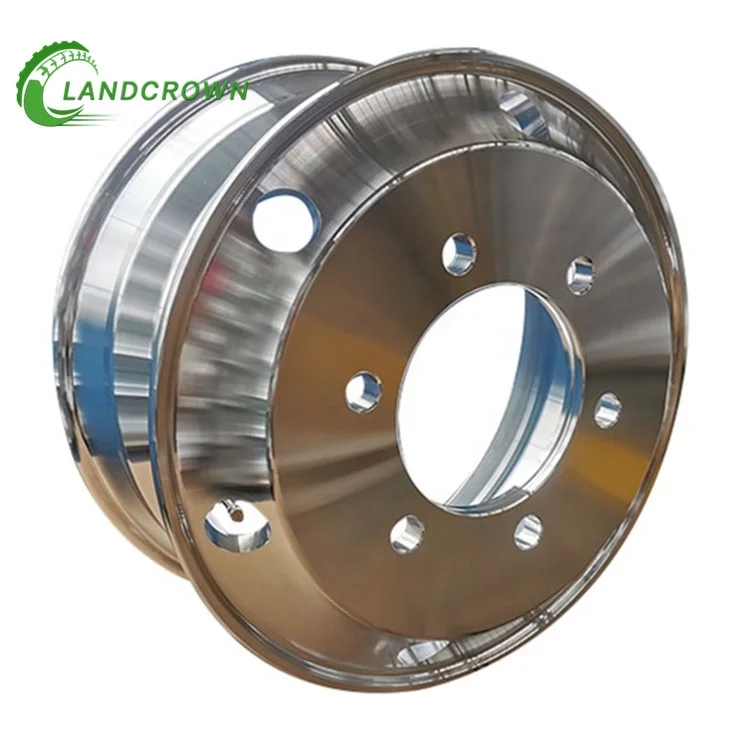 17.5 Inch 17.5x6.00 Forged Alloy And Aluminum Tubeless Heavy Duty Truck Wheel Rim 6.00x17.5 17.5x6.0 For Truck Tire 225/75R17.5