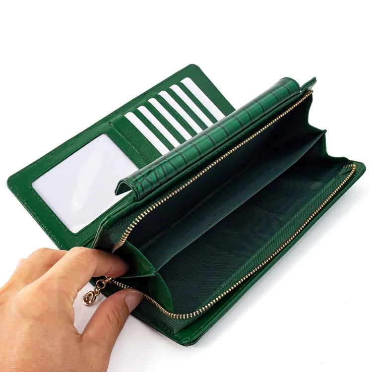 Best Quality Luxury Ladies Wallet Card Holder Women Coin Purse Clutch Custom Logo Long Handbag Wallet for Women