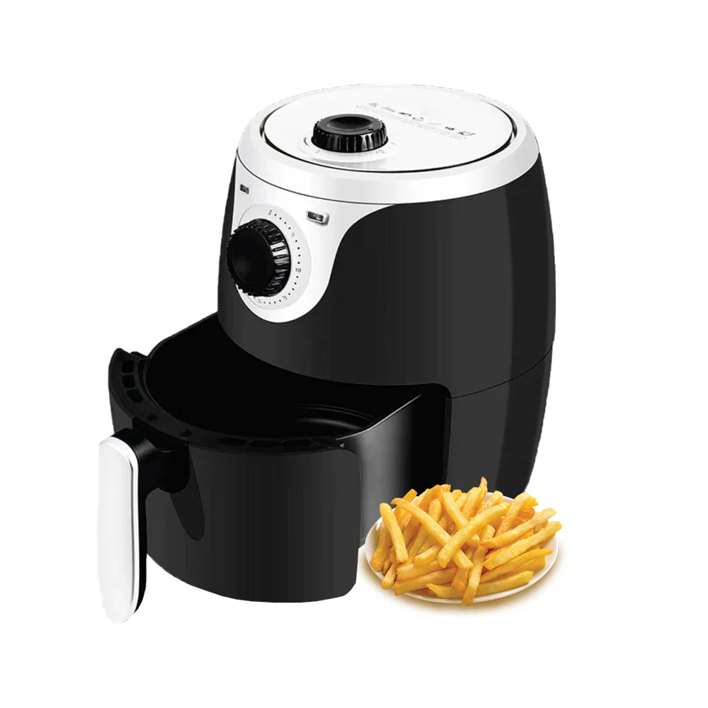 3.5 L  Nonstick Electric Hot Air Fryer Oven Cooker with  Temperature and Time Knobs