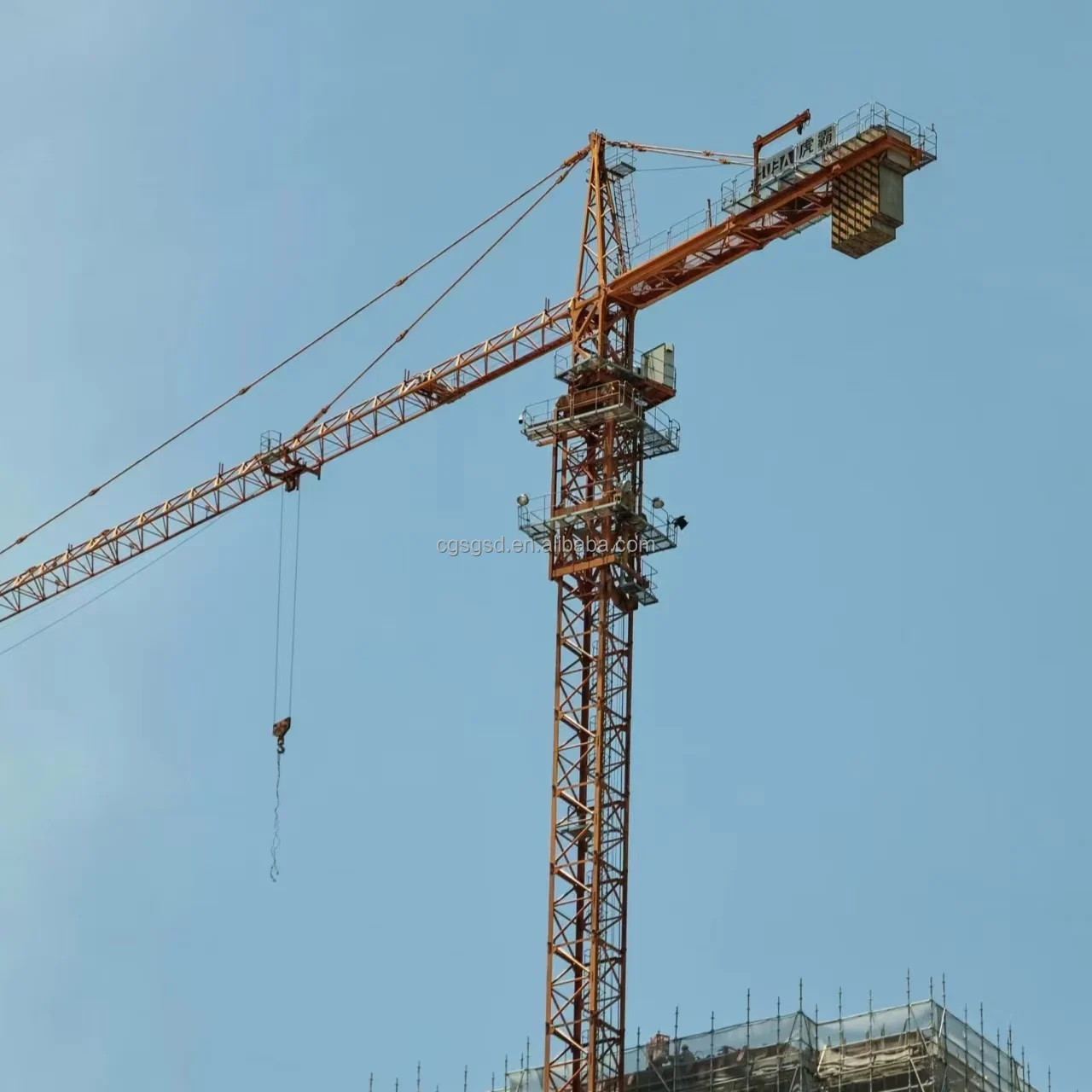 Sale High quality tower crane price Cheap and durable mini tower crane