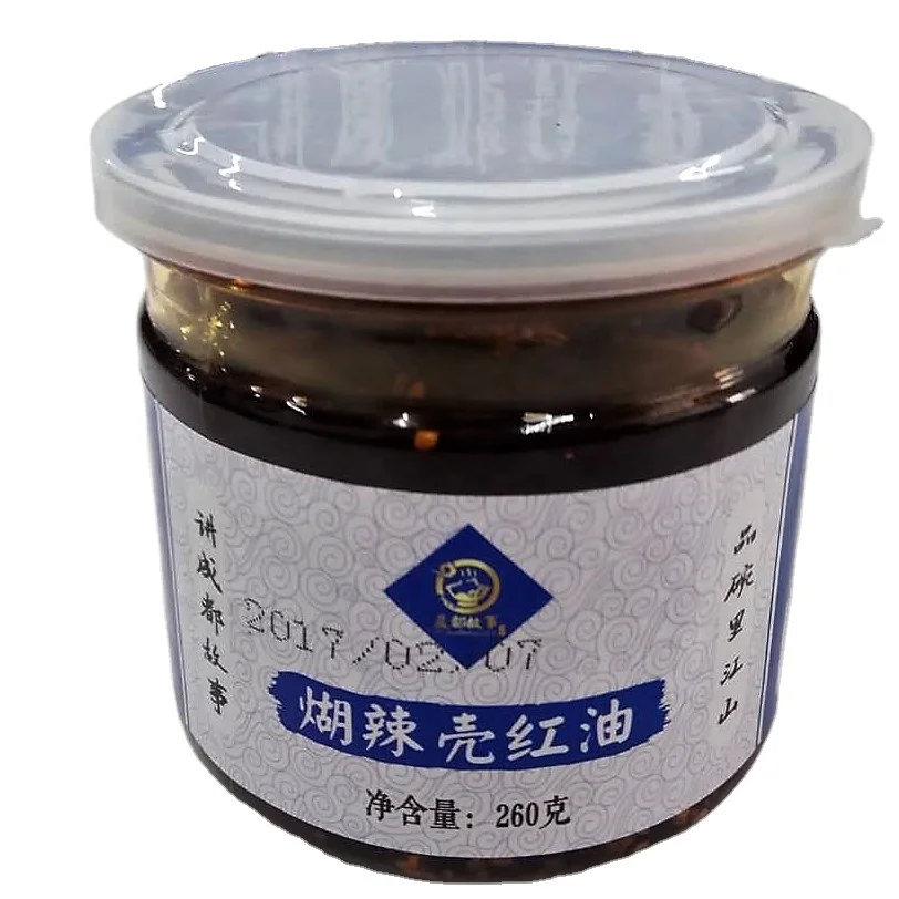Hulake very hot chilli sauce sichuan local red oil  kitchen condiment pure nature special seasonings very spicy chilli oil