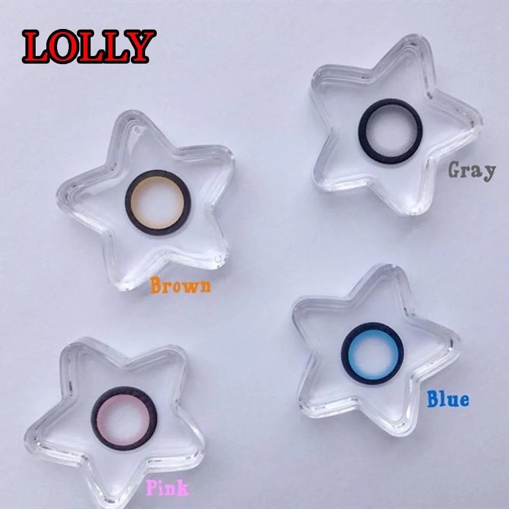  Японские цветные контактные линзы Dolly Eye Look большие косметические для глаз