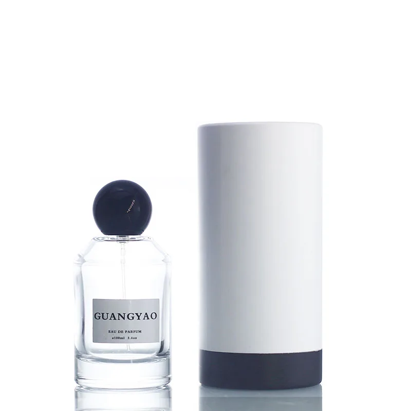 Customizable Perfume Glass Bottle Wholesale Luxury Spray Glass Perfume Bottle 50ml 100ml With Box