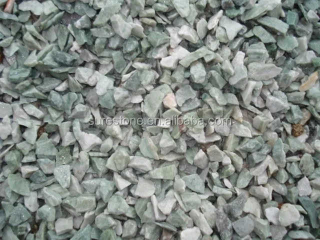 Cheap price multi color construction landscape gravel crushed stone chips for road paving