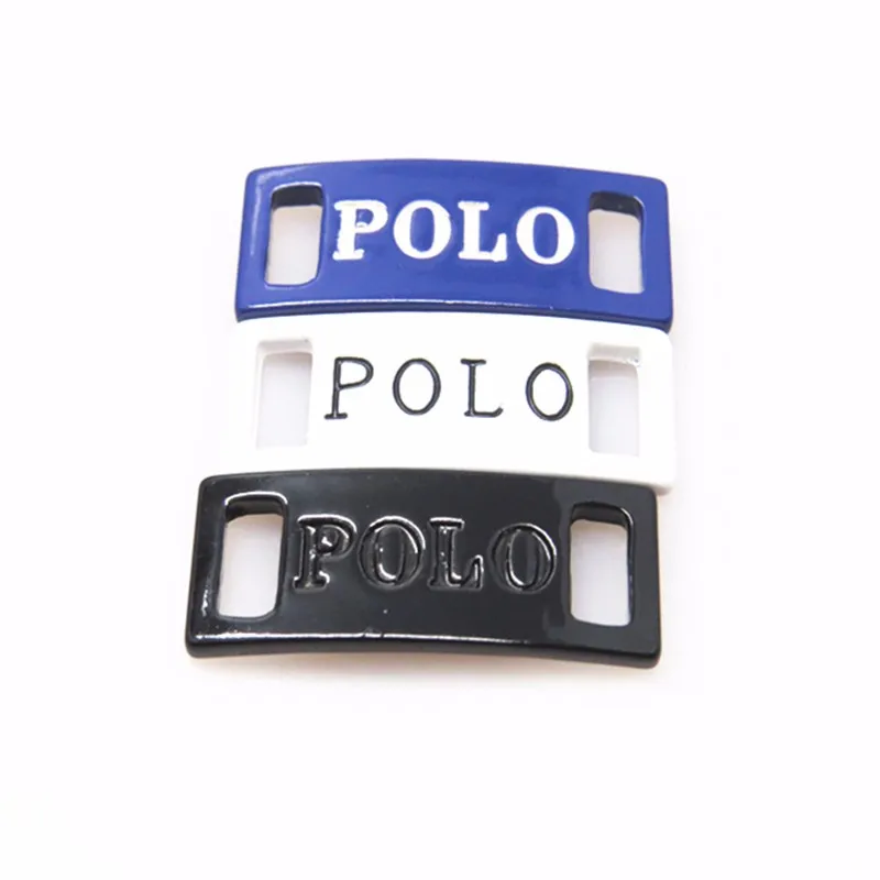 Shoe Laces Lock Sneaker Shoelace Metal Tag Dubrae Charm Decorations Shoelace Charms lace tags