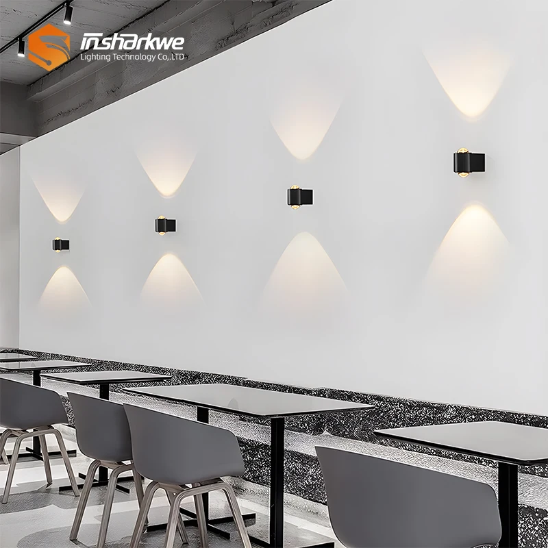 2024 Ultra-Thin High Quality exterior washer wall light Waterproof Led Wall Lamp indoor Lighting up and down wall light for home
