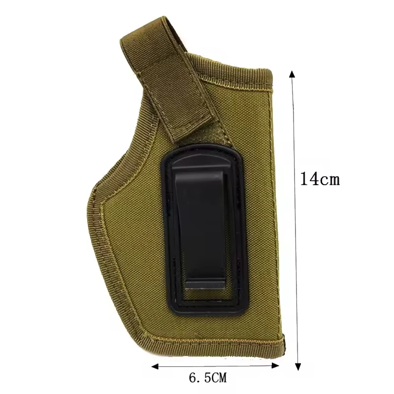 Tactical  Holster Concealed Carry Holsters Belt Metal Clip Holster Bag