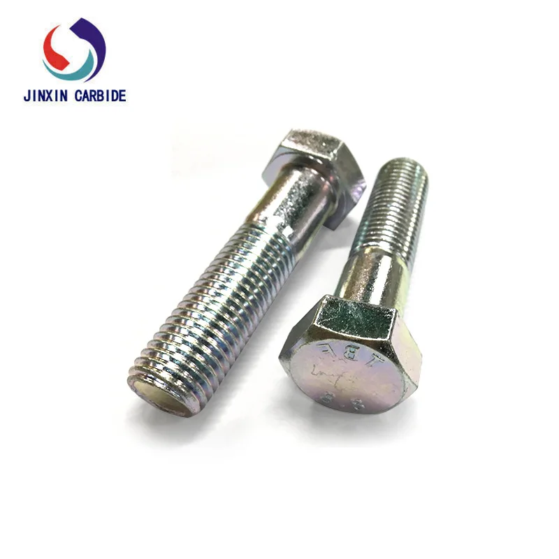 304 Stainless Steel Head Thick Rod Hex Bolt External Hexagon Half Thread Bolts