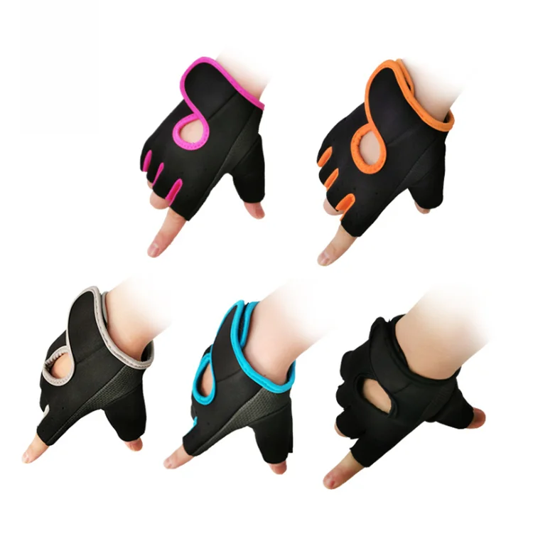 
Custom Professional Bicycle cycling gloves half finger outdoor sports climbing gloves 