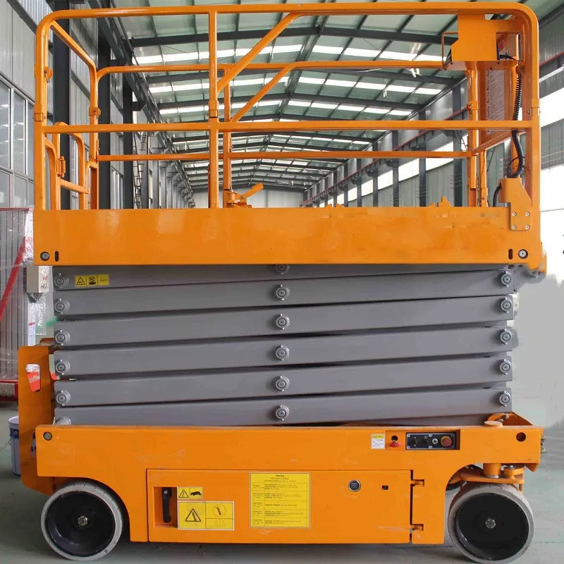 Tavol Brand 6M Machinery Construction Self Propelled Scissor Lift Platform with Factory price